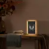 Vlinder - Grijs - Mysterieus Light Box met kabel (Tafellamp) klein -sfeer4