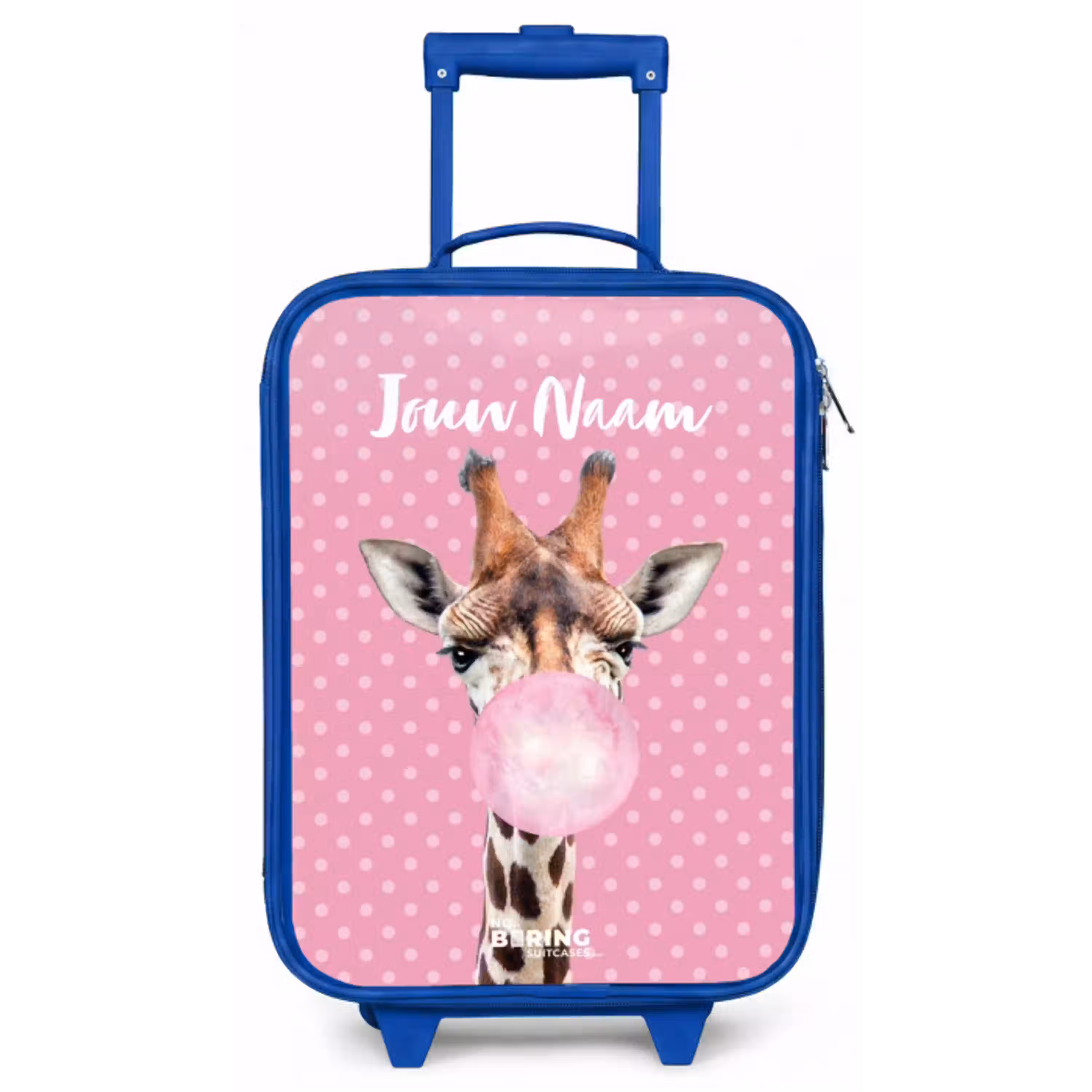 Bubblegum Billy Kinderkoffer - Blauw klein -zz3dotto