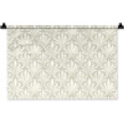 Barok - Patroon - Beige Wandkleed katoen klein 269 -zz3d