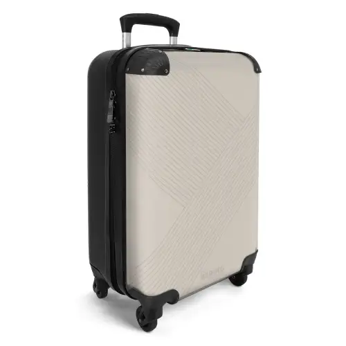 Minimal - Kruisende lijnen op NBS - Handbagage koffer - Unisex middel -productfoto_3d