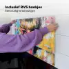 Zonnebril - Vrouw - Kleurrijk - Verfspetters Inductie beschemer met haakjes middel -ky-ophangen-nl