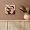 Kerstman - Rendier - Kerst - Christmas aluminium wit klein -sfeer4