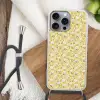 Frans - Citroen - Bloesem  - Wit - Geel Hoesje iPhone 16 Pro Max met koord klein 804 -sfeer4