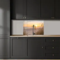 Zonsondergang - Duinen - Zee keuken achterwand 2 middel -sfeer1