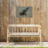 Haakse slijper - Schilderij - Gereedschap Tuinposter op houten frame 2 cm dik klein -sfeer4