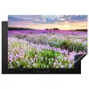 Lavendeldroom bij Zonsondergang Inductie beschermer vinyl 3mm klein -3d