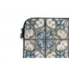 Barok - Tegel - Kleurrijk laptophoes neopreen klein 279 -detail