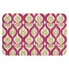 Retro - Floraal - Paars WCmat klein 1009 -3d