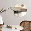 Minimalistisch - Landschap - Dimensie Wandcirkel kunststof plaat 5mm dik klein -sfeer4