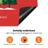 Minimalistisch - Kerstbomen - Rood - Sneeuw Inductie beschermer vinyl 3mm klein -zzzzzzz-td-onderkant