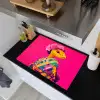 Hagedis - Bloemen - Roze - Kimono Inductie beschemer met haakjes klein -sfeer1