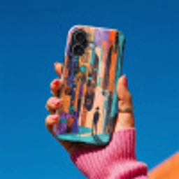 Abstract - Figuren - Kleurrijk Toughcase MagSafe Apple iPhone 17 klein -Sfeer1V