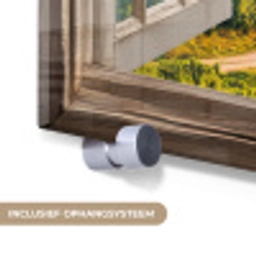 Doorkijk - Toscane - Uitzicht - Landschap - Zomer plexiglas 5mm klein -zzsysteem_NL