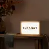 Bedankt - Lettercollage Light Box met kabel (Tafellamp) klein -sfeer4