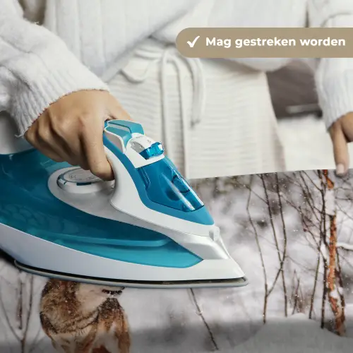 Wolf - Winter - Sneeuw - Natuur - Dieren Wandkleed katoen klein -sfeer9