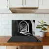 Gang - Bogen - Schaduw - Diepte keuken achterwand spatscherm klein -sfeer2