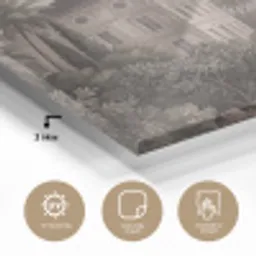 Zee - Villa - Beige plexiglas 5mm klein -sfeer2