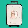 Prinses en een eenhoorn in pastel kleuren Kinderkoffer - Zwart klein -zzz_website3d_nbs