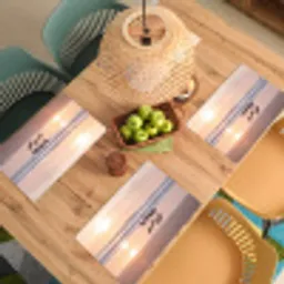Zee - Vogels - Strand Placemat vinyl groot -zzsfeer5_Kitchenyeah-website
