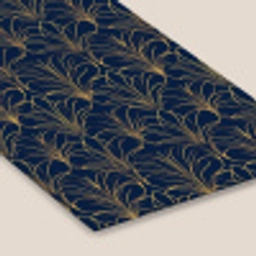 Deco - Waaier - Blauw fotolijst zwart zonder passe partout klein 224 -zsfeer6