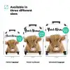 Halbe Hooglander NBS - Handbagage koffer - Kinderen Unisex middel zzzzzzVergelijking_3EN