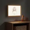 Ballerina - Prinses - Stippen Light Box met batterij (Wandlamp kind) middel -sfeer5_kind
