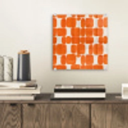 Patroon - Retro - Oranje plexiglas 5mm klein 11 -sfeer1