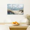 Strand - Verf - Natuur - Boot Canvas - Meerluiken 3 luik klein -sfeer4