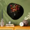 Bloemen - Takken - Boeket Wandcirkel Organisch Aluminium middel -sfeer2