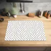 Grafisch - Patroon - Modern - Opvallend Inductie beschermer vinyl 3mm klein 276 -sfeer5