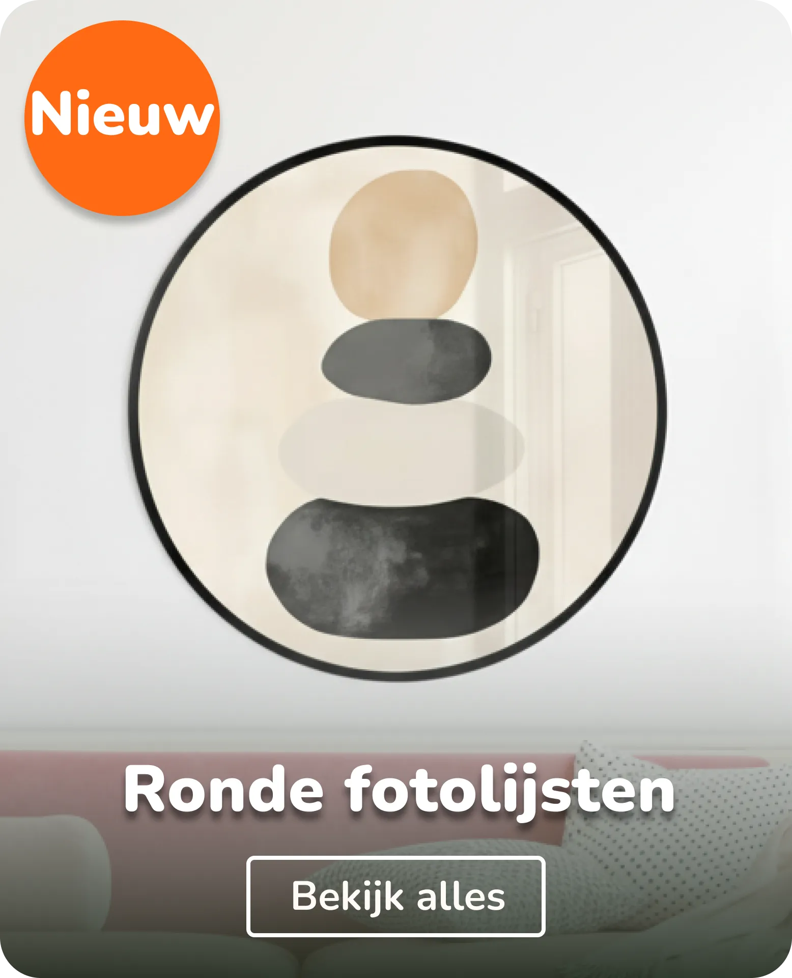 Ronde fotolijsten