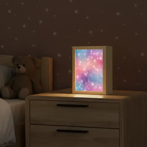 Sterren - Abstract - Kleuren Light Box met kabel klein -sfeer1_kind