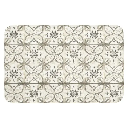Antiek - Tegel - Beige Badmat klein 997 -3d
