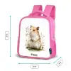 Dier - Natuur - Hamster Kinderrugzak - Roze middel -productfoto_formaten