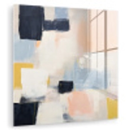 Kunst - Wit - Abstract - Modern plexiglas 5mm klein -zzzproduct_nieuw