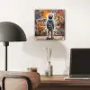 Graffiti - Jongen - Kleuren - Kunst - Street Art plexiglas 5mm klein -sfeer6