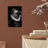 Willem van Oranje - Adriaen Thomasz - Goud - Lens aluminium wit klein -sfeer4