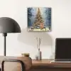 Kerstlicht - Woud - Hert - Donker plexiglas 5mm klein -sfeer6