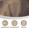 Klassiek - Humor - Kleurrijk Akoestische PET Vilt - Rond klein -closeup_NL