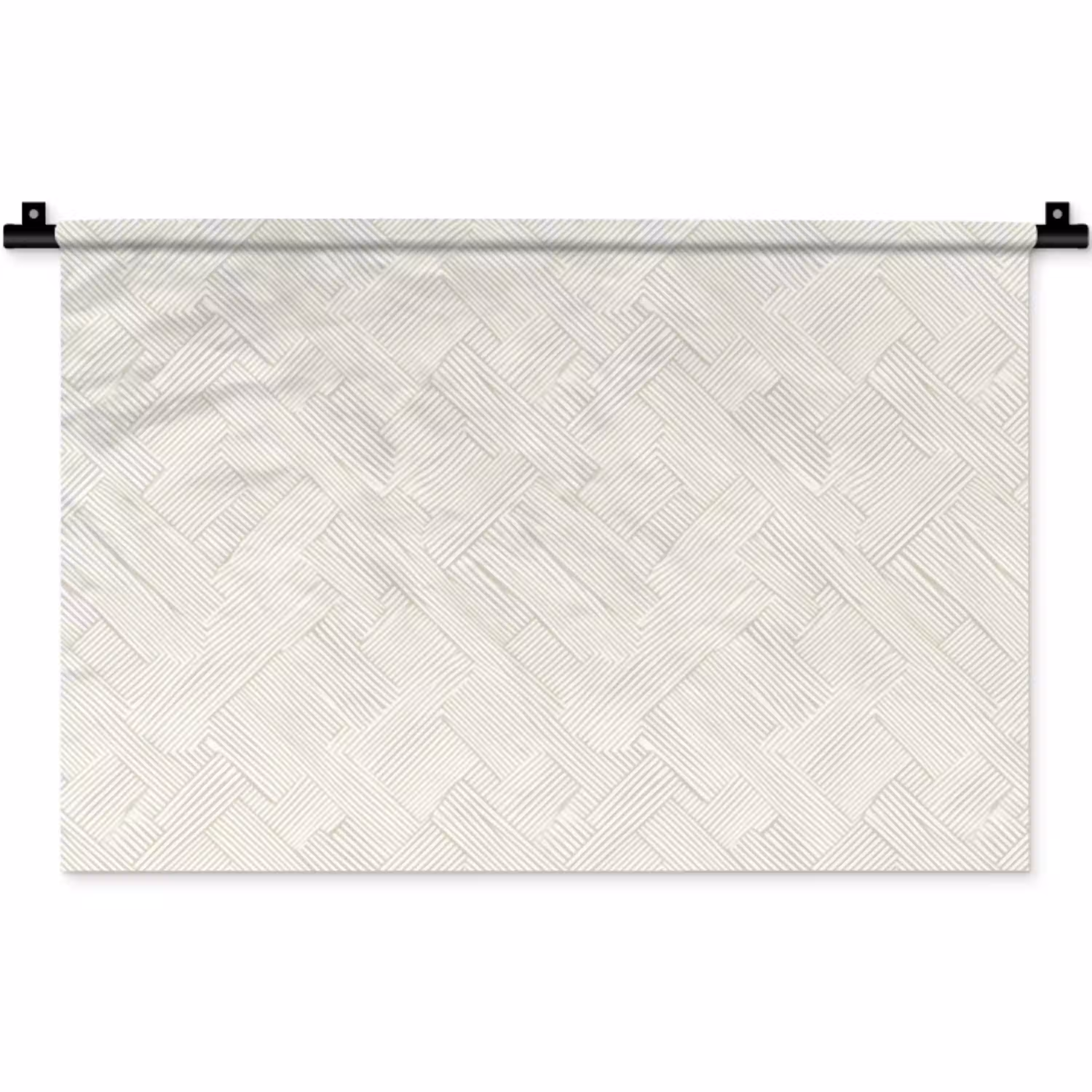 Textuur - Abstract - Beige Wandkleed katoen klein 269 -zz3d