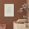 Tekst - Sierlijk - Letters - Groen PET vilt klein -sfeer4