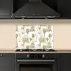 Oerwoud - Abstract - Beige keuken achterwand spatscherm klein 900 -sfeer1