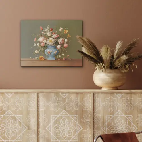 Neutral - Bloemen - Boeket - Vaas PET vilt klein -sfeer4