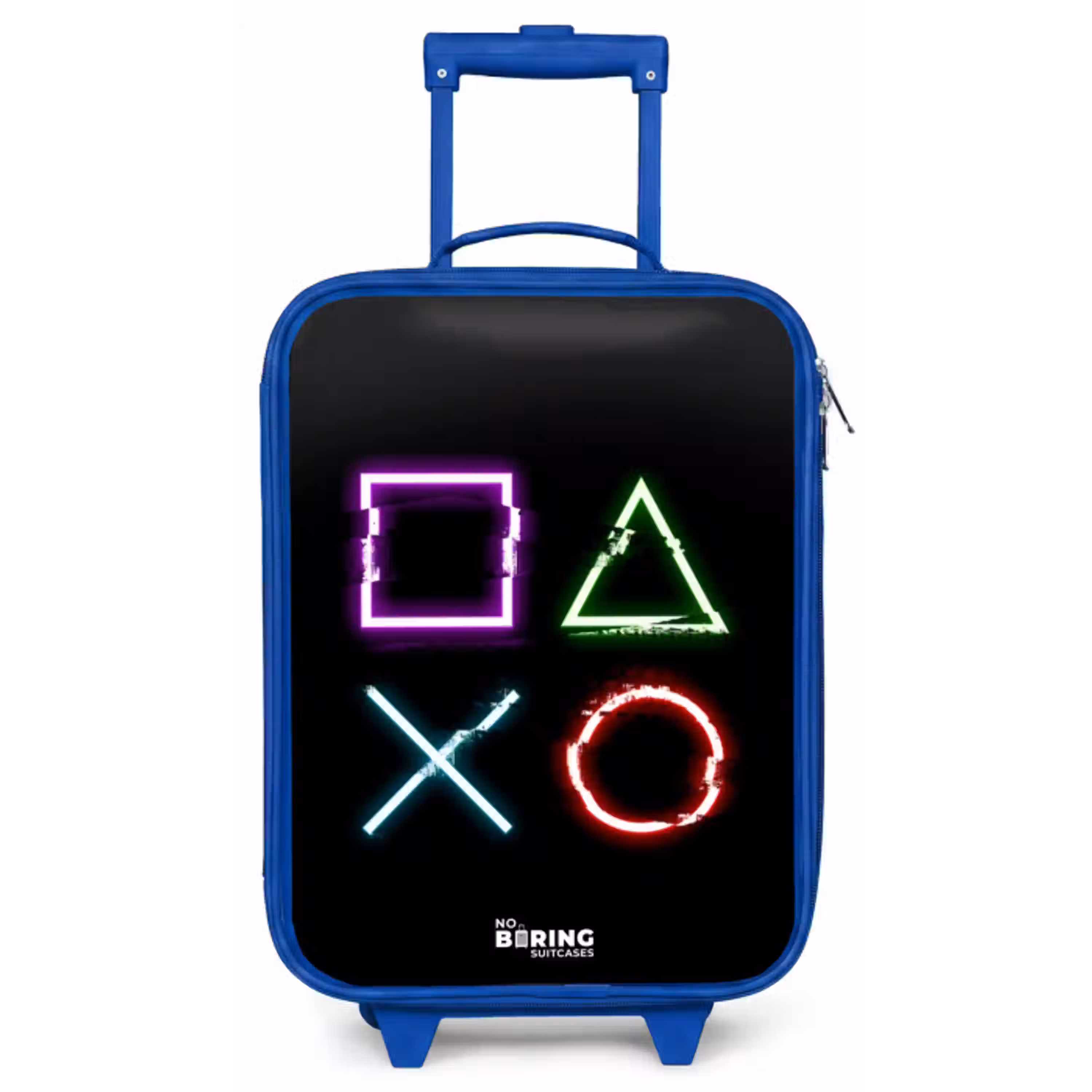 Knoppen van een gameconsole Kinderkoffer - Blauw klein -zz3dotto