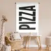 Pizza - Japandi - Decoratie - Vintage Wandkleed katoen middel -wsfeer5_kind