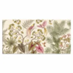 Vogels - Tropisch - Botanisch - Roze Muismat XXL klein -3d_leeg