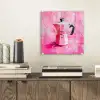 Roze - Verf - Coffee plexiglas 5mm klein -sfeer1
