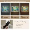 Schildpad - Flamingo - Tropisch - Oceaan Light Box met batterij (Wandlamp kind) middel -USP_lichtkleurNL