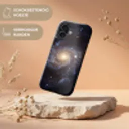 Kosmos - Sterrenstelsel - Donker Toughcase MagSafe Apple iPhone 17 klein -USP_RandenV_NL