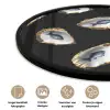 Oesters - Vissen - Blauw - Goud Fotolijst rond zonder passe partout klein -closeup_NL